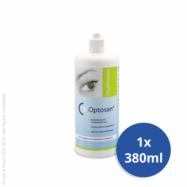 Optosan Multiview 380ml All-in-one Kombilösung