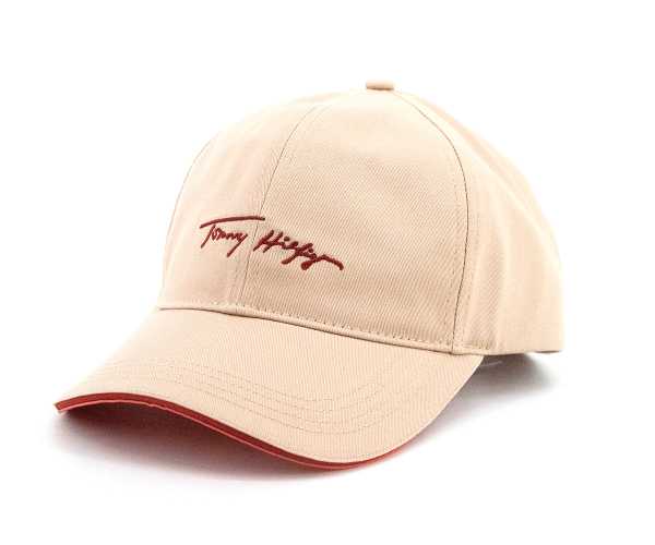 Tommy Hilfiger Iconic Signature Cap Sand - AW0AW11679