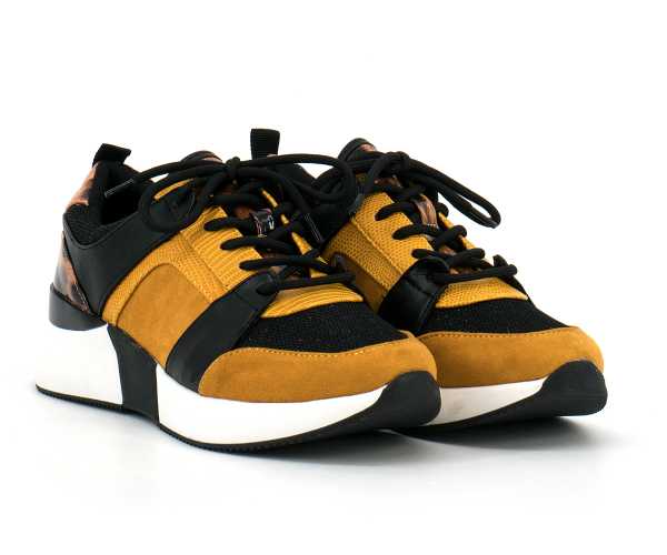 la strada - Sneaker Ocher Black Multi - 1807433