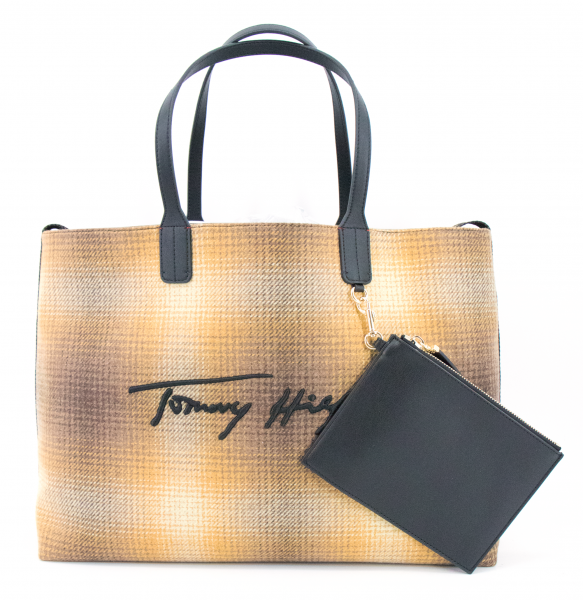 Tommy Hilfiger Iconic Tote Check - AW0AW010765