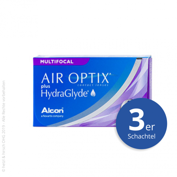 Alcon Air Optix plus HydraGlyde Multifocal 3er Monatslinsen
