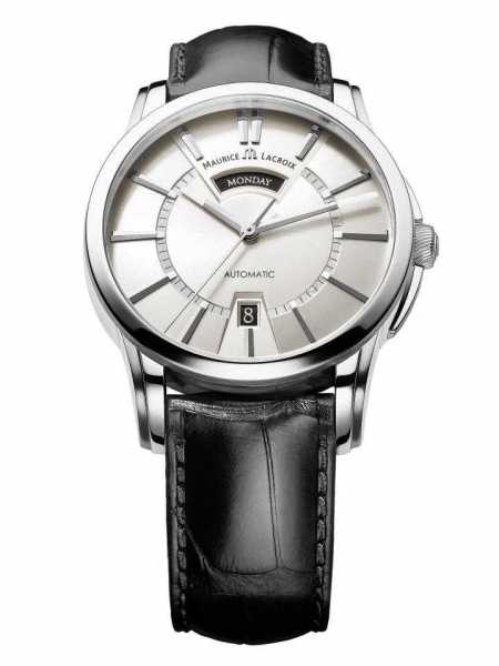 Maurice Lacroix Herrenuhr Pontos Day and Date - PT6158-SS001-13E