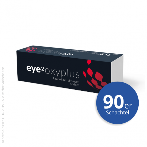eye2 OXYPLUS 1day Toric 90er Tageslinsen