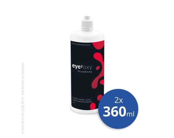 eye2 Oxy 2x 360ml Peroxidlösung