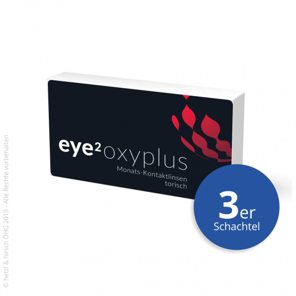 eye2 OXYPLUS Toric 3er Monatslinsen