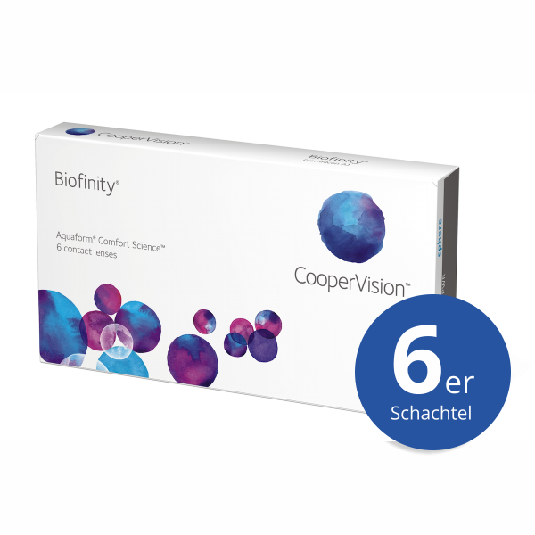 CooperVision Biofinity 6er Monatslinsen