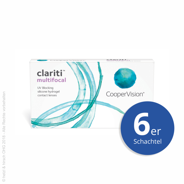 CooperVision clariti multifocal 6er Monatslinsen