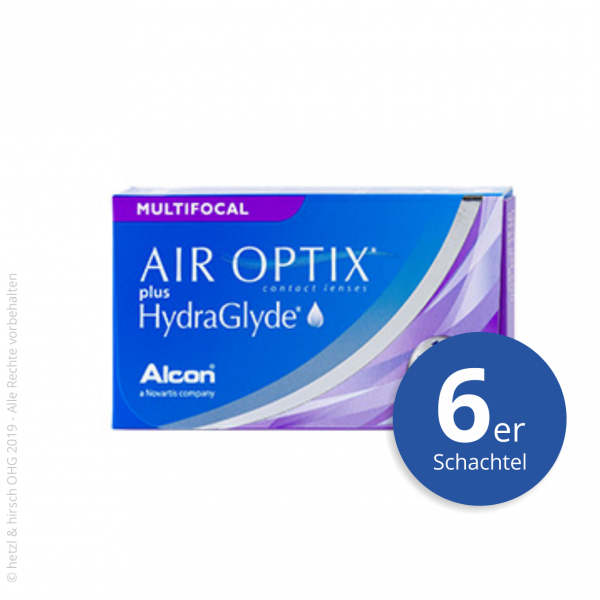 Alcon Air Optix plus HydraGlyde Multifocal 6er Monatslinsen