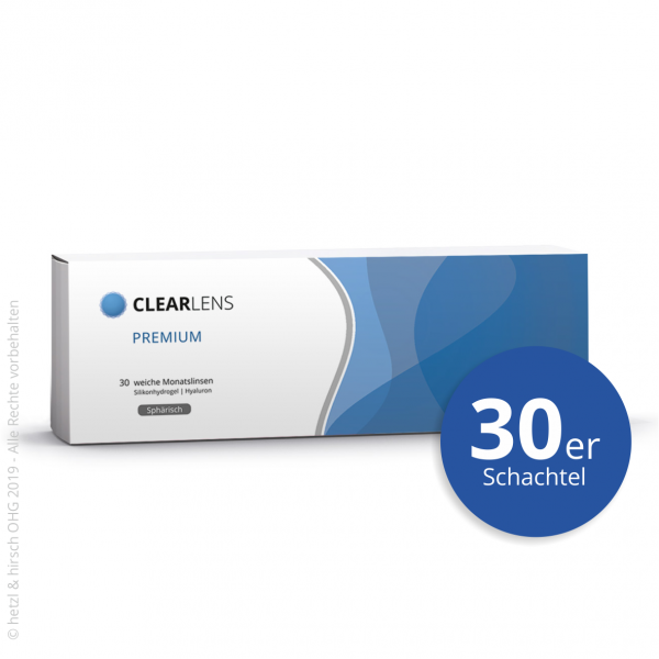 ClearLens Premium Tageslinsen Sphärisch
