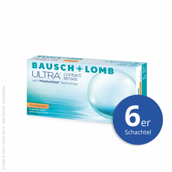 Bausch+Lomb ULTRA for Astigmatism 6 Stück Monatslinsen